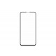 Загартоване захисне скло на Samsung Galaxy A71 (A715)  Чорна рамка