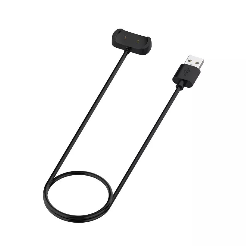 Магнітний USB кабель на годинник Huami Amazfit GTR 2e Sim A2014 / Huami Amazfit  T-Rex Pro A2011  50 см. Чорний