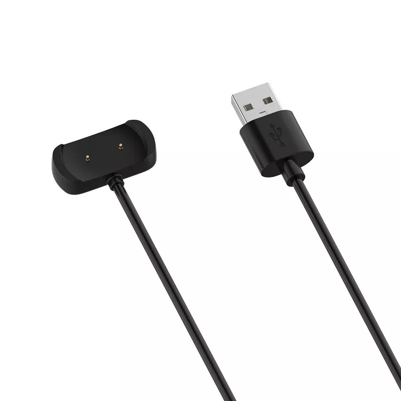 Магнітний USB кабель на годинник Huami Amazfit GTR 2e Sim A2014 / Huami Amazfit  T-Rex Pro A2011  50 см. Чорний