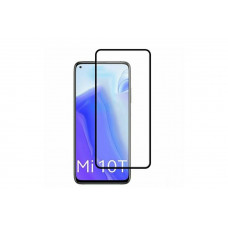 Загартоване захисне скло на Xiaomi Mi 10T 5G Чорна рамка