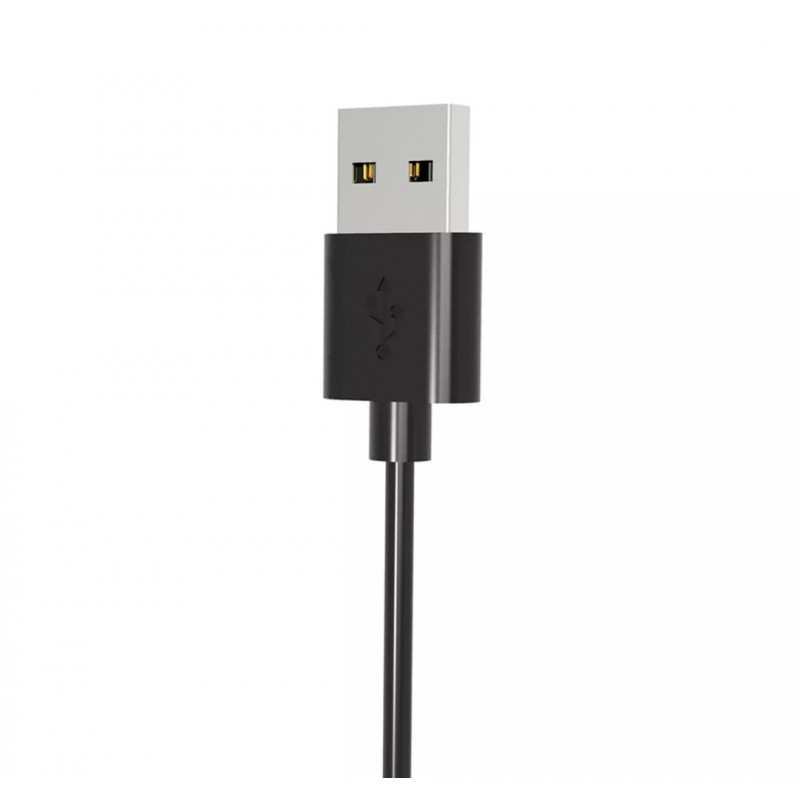 Зарядний USB кабель на розумний годинник Oppo Band AB96  100 см. Чорний