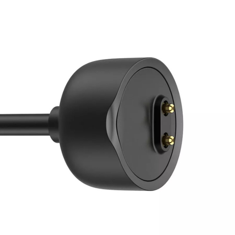 Магнітний USB кабель на фітнес-браслет Xiaomi Mi Band 7  50 см. Чорний