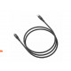Кабель Hoco. DU02 Max  / Type-C  -  Lightning / для смартфонів 1 метр / Нейлонове сплетіння / Чорний
