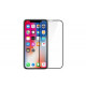 Закаленное стекло на Iphone 11 / Полное покритие /  Черная рамка