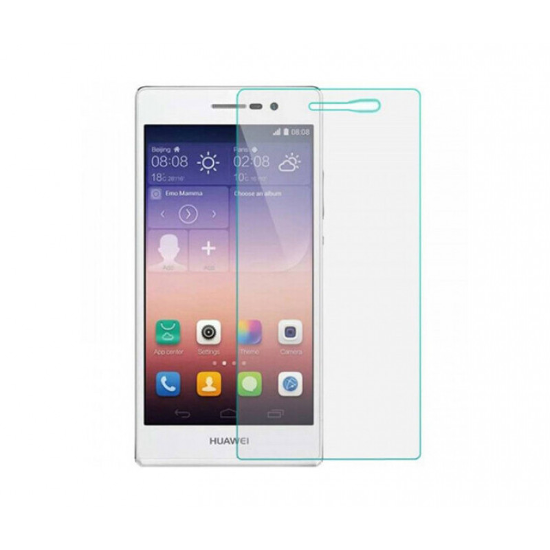 Загартоване захисне скло на Huawei P6 / Без рамки / Прозрачне