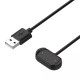 Магнітний USB кабель на годинник Huami Amazfit GTS 4 / Huami Amazfit GTR 4 / 100 см. / Чорний