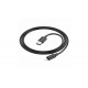 Кабель Hoco X88 / Lightning - USB для Iphone / Швидка зарядка до 2.4 ампера / 1 метр / Чорний