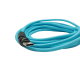Магнітний кабель USLION 2 в 1 / Type-C - USB / 540 градусів / Круглий / 200 см. / Блакитний