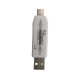 USB хаб і кардрідер (2в1) / USB 2.0 / 4 порти (2 шт. USB, micro SD, micro) / Білий