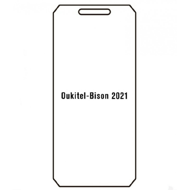 Гідрогелева олеофобна захисна плівка для Oukitel Bison F150 2021 / Прозора