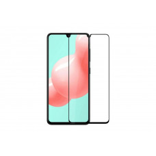 Загартоване захисне скло на Samsung Galaxy A41 (2020) / Чорна рамка
