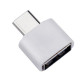 OTG Перехідник USB Type C 3.0 для карти пам'яті / Білий