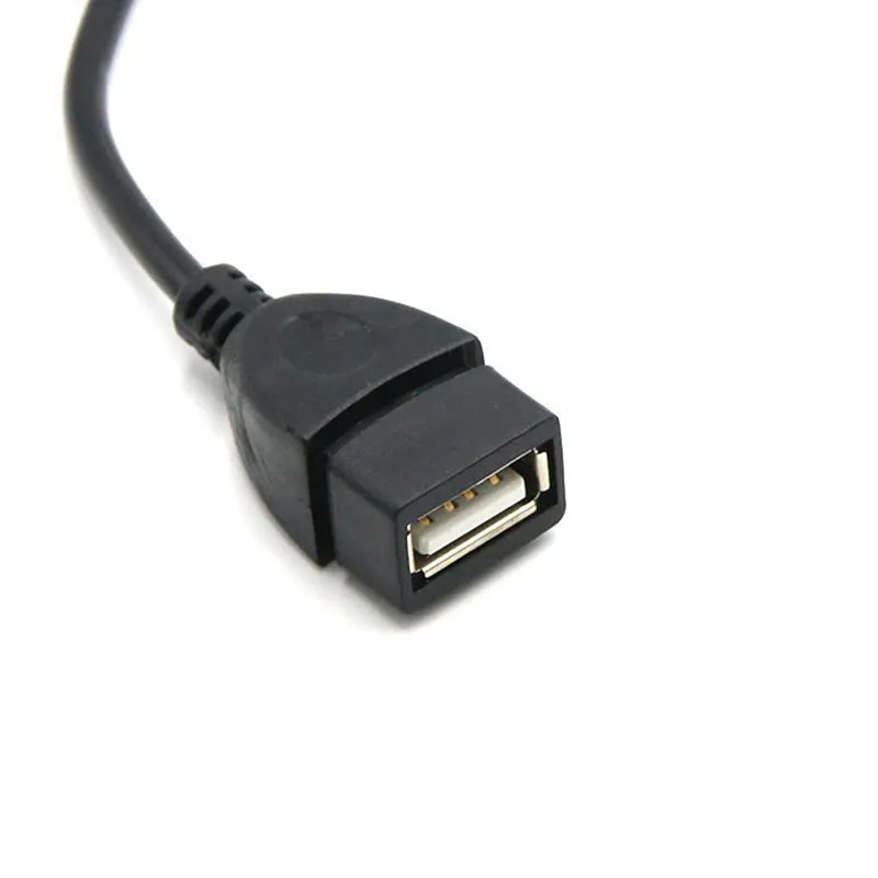 Кабель OTG Mini - USB 2.0 / Чорний