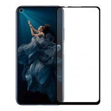 Загартоване захисне скло на смартфон Huawei Nova 5T/ Чорна рамка