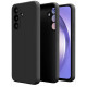 Силіконова накладка (бампер) для смартфона  Samsung A34 (5G)  / SMTT / Матовий /  Чорний