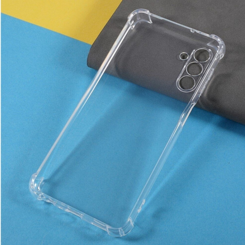 Силіконова накладка (бампер) для смартфона  Samsung A34 (5G) / Матовий /  Прозорий
