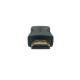 Перехідник HDMI (Зовнішній) - HDMI (Внутрішній) / Чорний