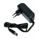 Мережевий зарядний пристрій / 12V 2A, AC/DC Power Adapter / Універсальний блок живлення / Чорний