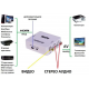 Конвертер HDMI to AV RCA тюльпан переходник / Адаптер 1080p з живленням / Білий