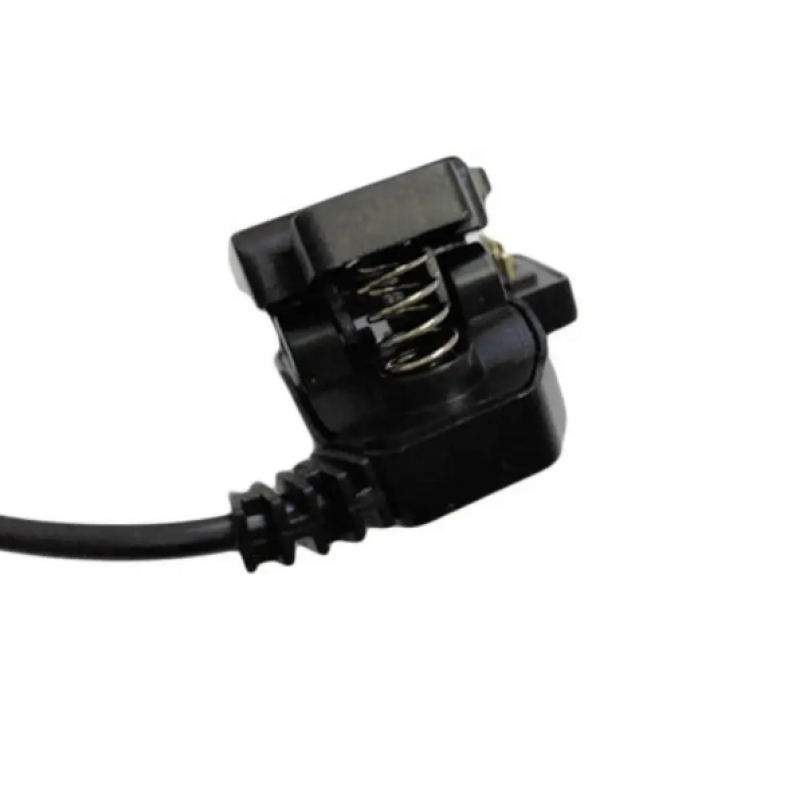 Адаптер USB кабель для смарт-годин на 3 контакти (3 мм) 30 см./ Зажим для зарядного пристрою / Чорний