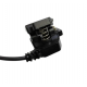 Адаптер USB кабель для смарт-годин на 3 контакти (3 мм) 30 см./ Зажим для зарядного пристрою / Чорний