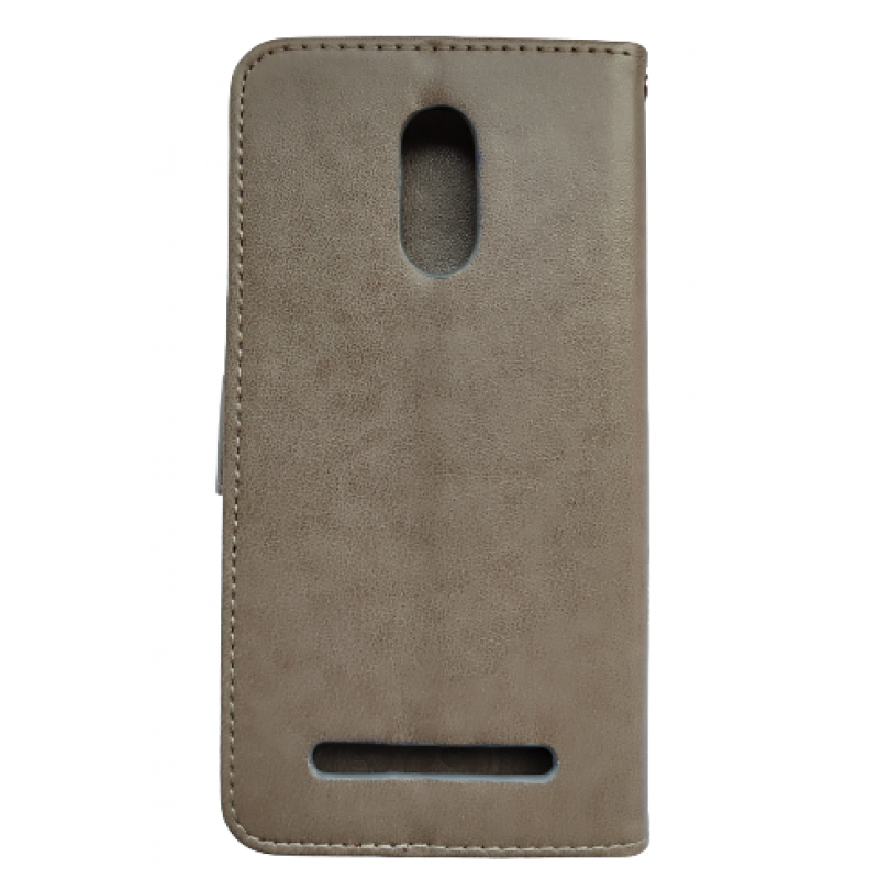 Чохол-книжка  для  Homtom HT17 (без бампера) / Сірий