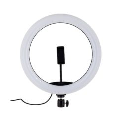 Кільцева лампа для селфі MJ-33 (33см) RGB LED