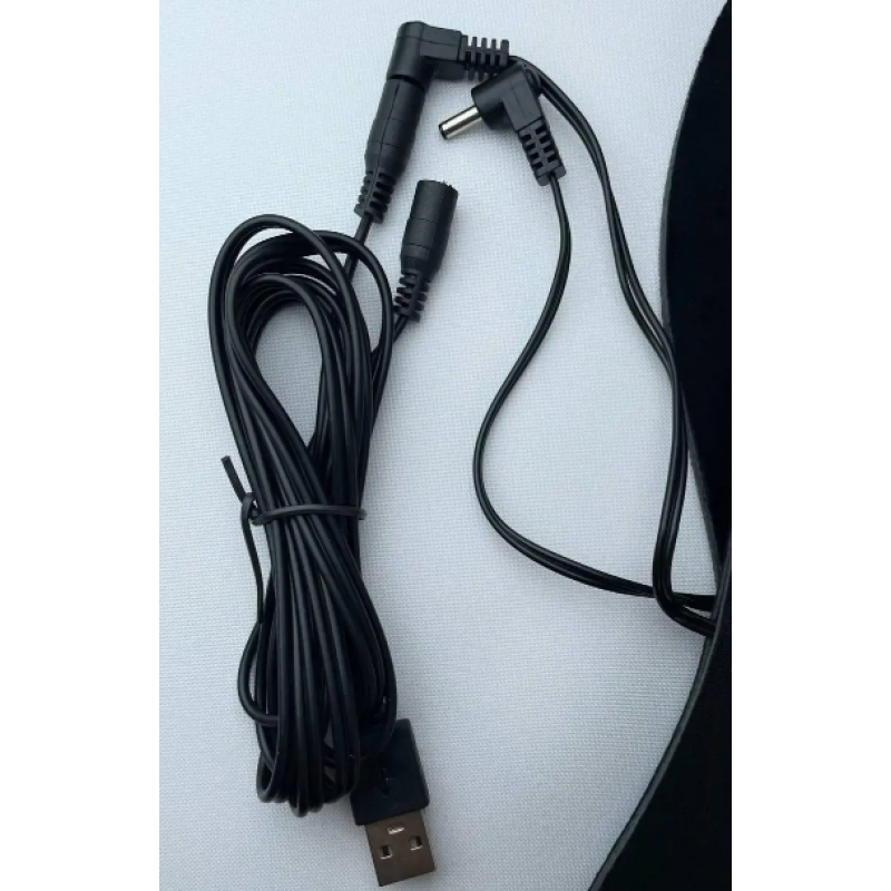 Устілки з підігрівом від USB Універсальні / Устілки від USB Power Bank р. 35-40 / Чорний