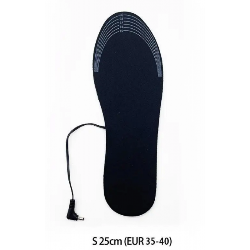 Устілки з підігрівом від USB Універсальні / Устілки від USB Power Bank р. 35-40 / Чорний