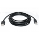 Кабель для принтера (сканера) USB 2.0 AM-BM / 3 метра / Чорний