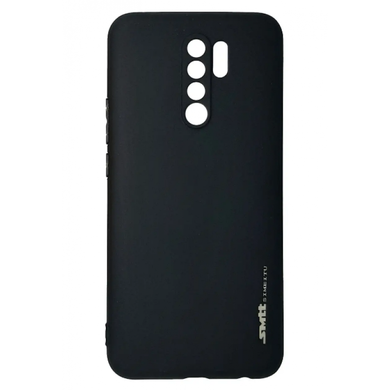 Чохол Fashion Smtt simeitu (матовий) для Xiaomi Redmi 9 / Чорний