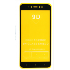 Загартоване захисне скло на Xiaomi Redmi Note 5A Prime Чорне Повне покриття