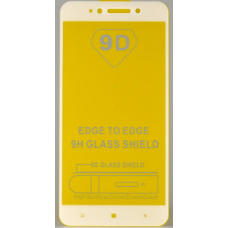 Загартоване захисне скло на Xiaomi Redmi Note 5A  Prime Біле / Повне покриття