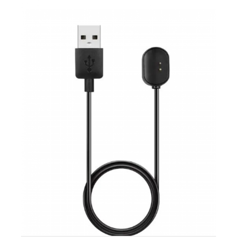 Магнітний USB кабель A1712 на годинник Xiaomi Huami Amazfit Cor 2 / Xiaomi Huami Amazfit Midong / 100 см / Чорний