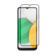 Загартоване захисне скло на смартфон Samsung A04S / Чорна рамка