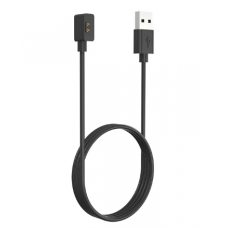 Магнітний USB кабель для зарядки смарт-годинників Watch 3 Lite/ Watch 3 Active/ Watch Band 2 / 60 см. / Чорний