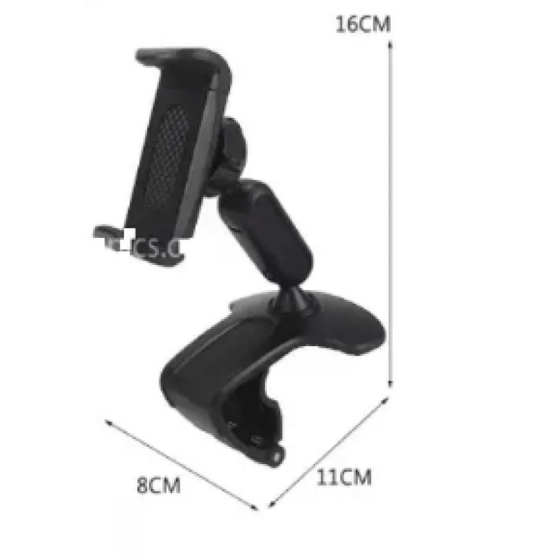 Автомобільний тримач для телефону HOLDER car Dashboard (8053) 4-6.2 дюймів  /підставка для смартфону /Чорний