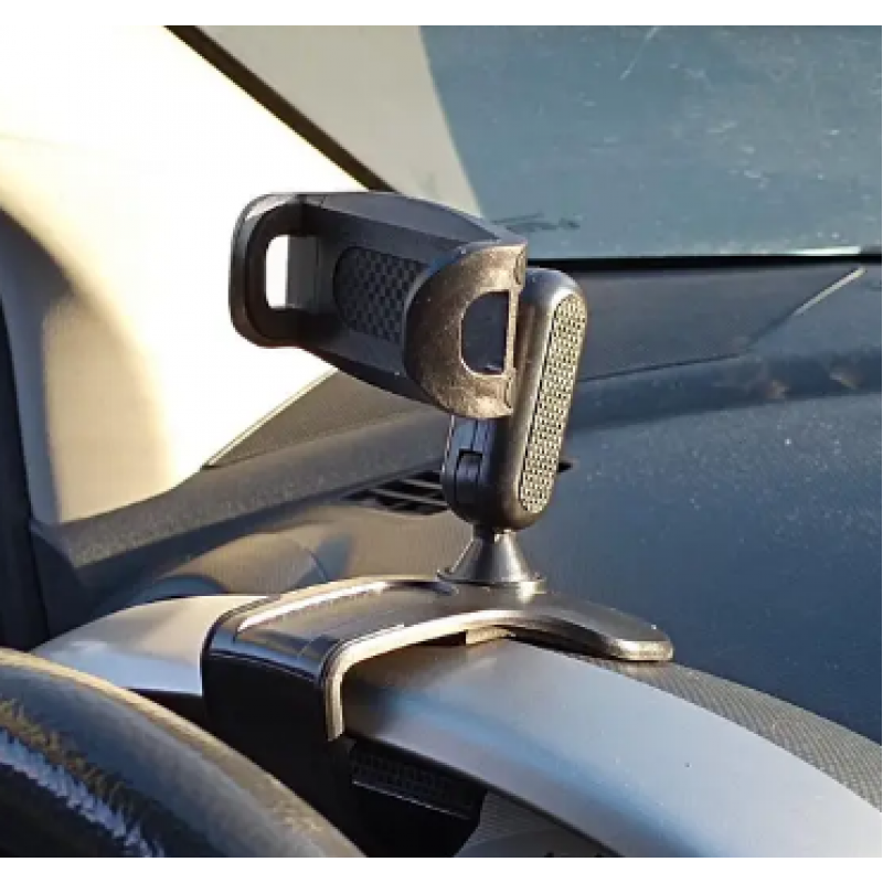 Автомобільний тримач для телефону HOLDER car Dashboard (8053) 4-6.2 дюймів  /підставка для смартфону /Чорний