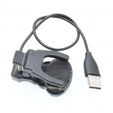 Адаптер USB кабель для смарт-годинника на 2 контакти 9 мм. 30 см. / Чорний