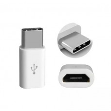 Перехідник з TYPE-C на Micro для смартфонів та інших пристроїв Білий