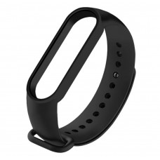 Ремінець на розумний браслет Xiaomi Mi Band 5 / Чорний