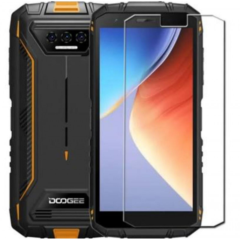 Загартоване захисне скло на Doogee S41 Pro / Прозрачное