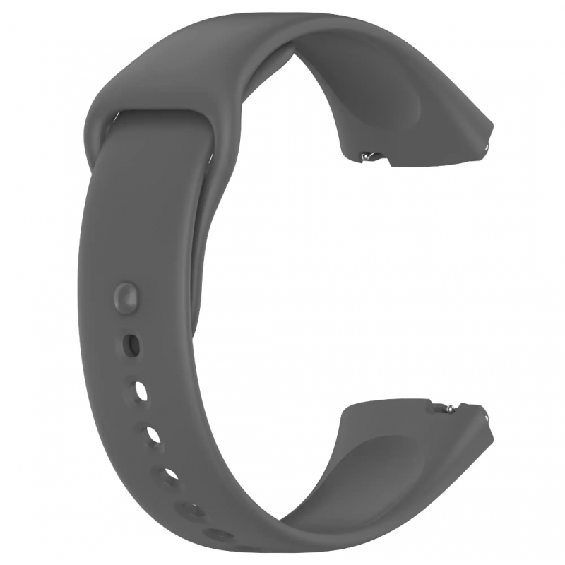 Силіконовий ремінець для Redmi Watch 3 Active / Сірий