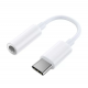Перехідник з Type-C на аудіо 3.5 mm для Iphone16, 16 Pro, 16 Pro Max, 16 Plus / Білий