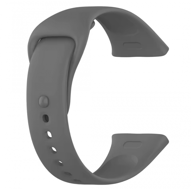 Силіконовий ремінець для Redmi Watch 3 / Сірий