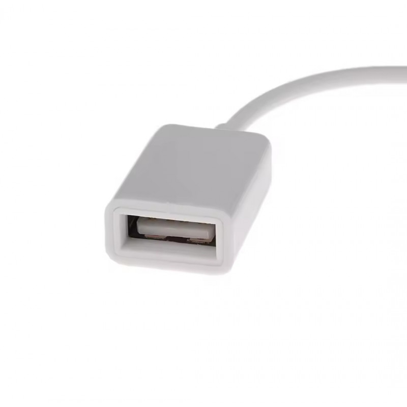 Перехідник у машину AUX USB / Білий