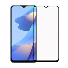 Захисне скло на смартфон Oppo A17 / Чорна рамка