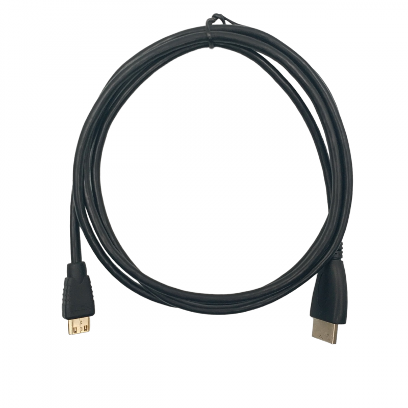 Кабель Mini HDMI - HDMI / V1.4 / 3 метра / Чорний