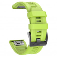 Ремінець 26 мм. для годинників Garmin Quatix 7X, 7Pro, 7X (51mm), Enduro \ Салатовий