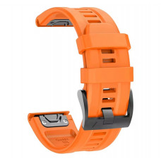 Ремінець 26 мм. для годинників Garmin Quatix 7X, 7Pro, 7X (51mm), Enduro \ Помаранчевий